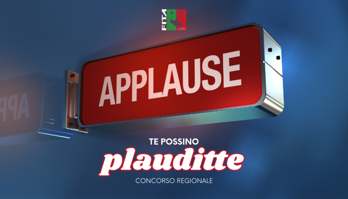 Concorso Regionale / Te possino plauditte